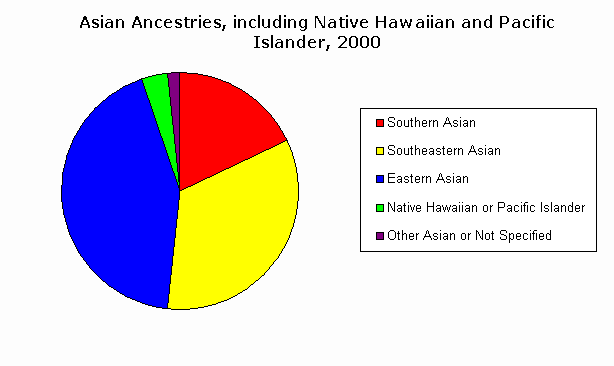 Pie Chart Of Ethnic Groups In America