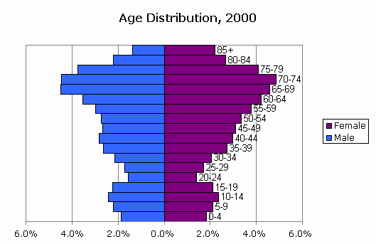 Us Age Distribution Chart