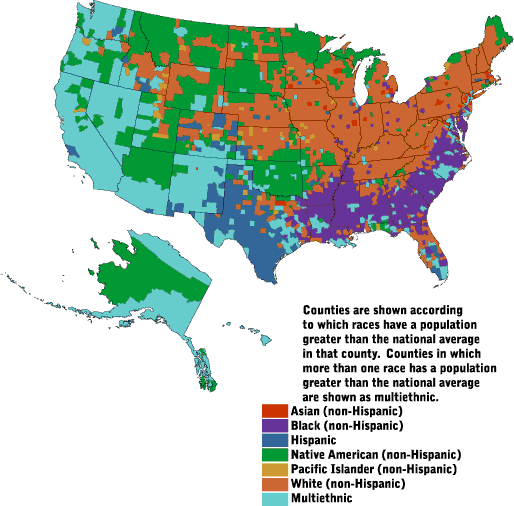 Censusscope Demographic Maps Geographic Variations