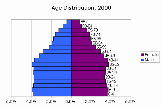 Phoenix Population Growth Chart